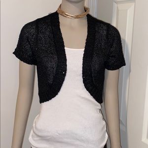 Black Sparkle Top Rue 21